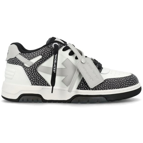 OFF-WHITE 象牙色 メンズ スニーカー  【OFF-WHITE Out Of Office OOO Low Tops Black Grey】  大きさ US_11(29.0珊) Black/White/Grey