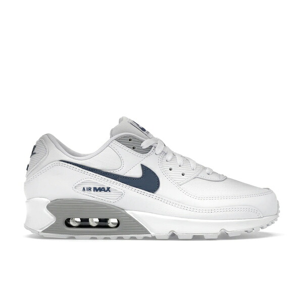 Nike ナイキ メンズ スニーカー  【Nike Air Max 90 Wolf Grey Diffused Blue】  大きさ US_12.5(30.5珊) White/Wolf Grey/Diffused Blue