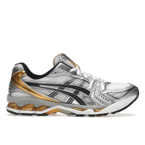 ASICS アシックス メンズ スニーカー  【ASICS Gel-Kayano 14 White Pure Gold】  大きさ US_5(23.0珊) White/Pure Gold