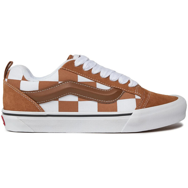 Vans バンズ メンズ スニーカー  【Vans Knu Skool Mega Check Brown】  大きさ US_9(27.0糎) Mega Check Brown/White