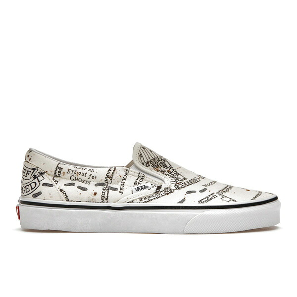Vans バンズ メンズ スニーカー  【Vans Slip-On Harry Potter Marauders Map】  大きさ US_6(24.0珊) Marauders Map/Classic White