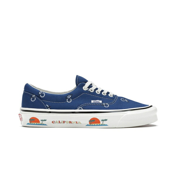 Vans バンズ メンズ スニーカー  【Vans OG Era Paisley Blue】  大きさ US_9.5(27.5珊) True Blue/White