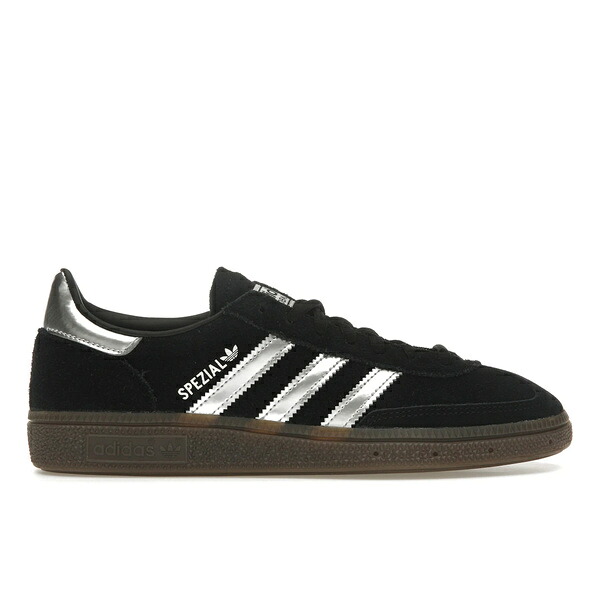 adidas アディダス メンズ スニーカー  【adidas Handball Spezial Core Black Silver Metallic】  大きさ US_5(23.0珊) Core Black/Silver Metallic/Gum