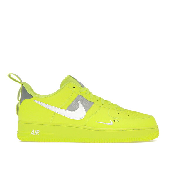 Nike ナイキ メンズ スニーカー  【Nike Air Force 1 Utility Volt 2】  大いさ US_9.5(27.5糎) Volt/White-Black-Wolf Grey