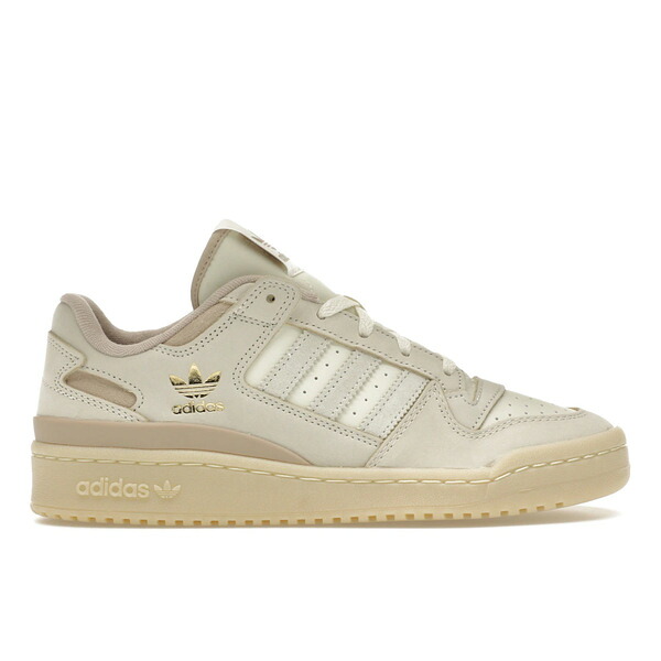 adidas アディダス メンズ スニーカー  【adidas Forum Low CL Ivory Wonder Beige Sand】  大きさ US_6.5(24.5珊) Ivory/Wonder Beige/Sand