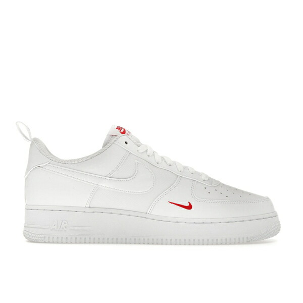 Nike ナイキ メンズ スニーカー  【Nike Air Force 1 Low \u002707 SE White Red Mini Swoosh】  大きさ US_11(29.0珊) White/University Red/White