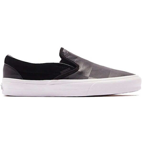 Vans バンズ メンズ スニーカー  【Vans Classic Slip-On Oversized Checkerboard Black】  大きさ US_9.5(27.5珊) Black/True White