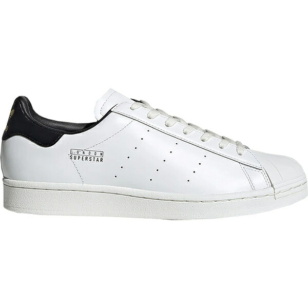 adidas アディダス メンズ スニーカー  【adidas Superstar Pure London】  大きさ US_7.5(25.5珊) Footwear White/Core Black/Gold Metallic