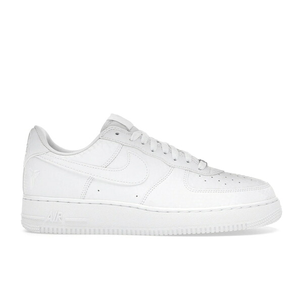 Nike ナイキ メンズ スニーカー  【Nike Air Force 1 Low Kobe Bryant Forever White】  大いさ US_7.5(25.5糎) White/White