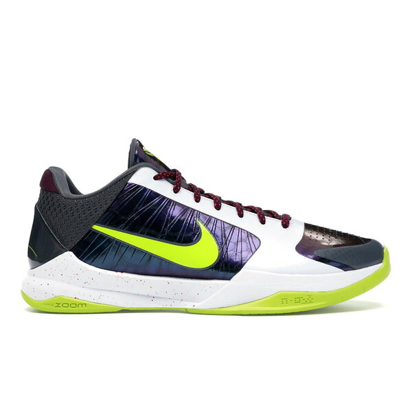 Nike ナイキ メンズ スニーカー  【Nike Kobe 5 Protro Chaos】  大きさ US_11(29.0珊) White/Cyber-Purple-Red