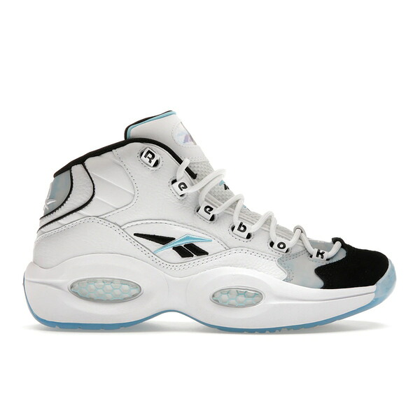 Reebok リーボック メンズ スニーカー  【Reebok Question Mid Double Toe Anuel AA】  大いさ US_8.5(26.5糎) Footwear White/Core Black/Digital Blue