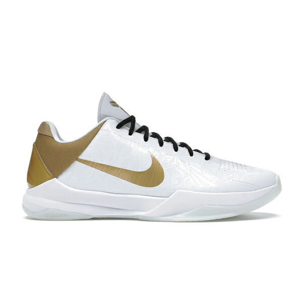 Nike ナイキ メンズ スニーカー  【Nike Kobe 5 Protro Big Stage/Parade】  大いさ US_6(24.0糎) White/Metallic Gold-Black
