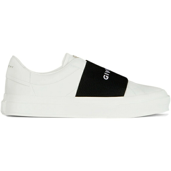 Givenchy ジバンシー メンズ スニーカー  【Givenchy City Sport Sneaker White Black Logo Strap】  大きさ US_12(30.0珊) White/Black