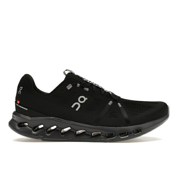 On オン メンズ スニーカー  【On Running Cloudsurfer Black】  大きさ US_9(27.0珊) Black/Black