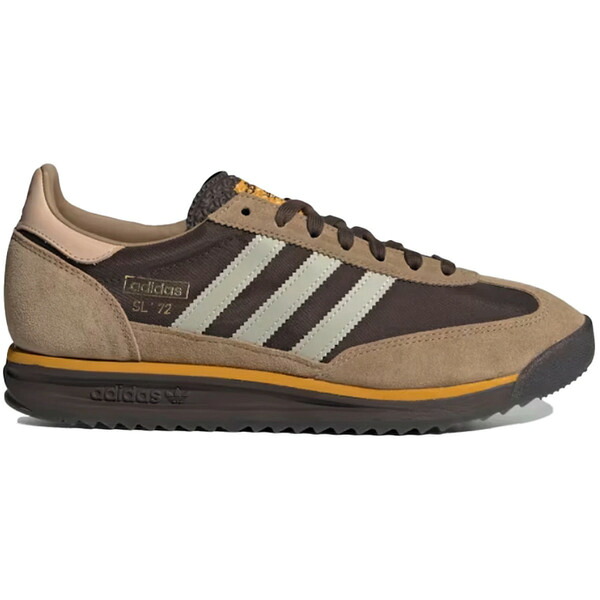 adidas アディダス メンズ スニーカー  【adidas SL 72 RS Brown Putty Grey】  大きさ US_9.5(27.5糎) Brown/Putty Grey/Preloved Yellow