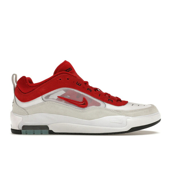 Nike ナイキ メンズ スニーカー  【Nike SB Air Max Ishod Wair White Varsity Red】  大きさ US_M_4.5 White/Varsity Red-Summit White-Varsity Red-Black