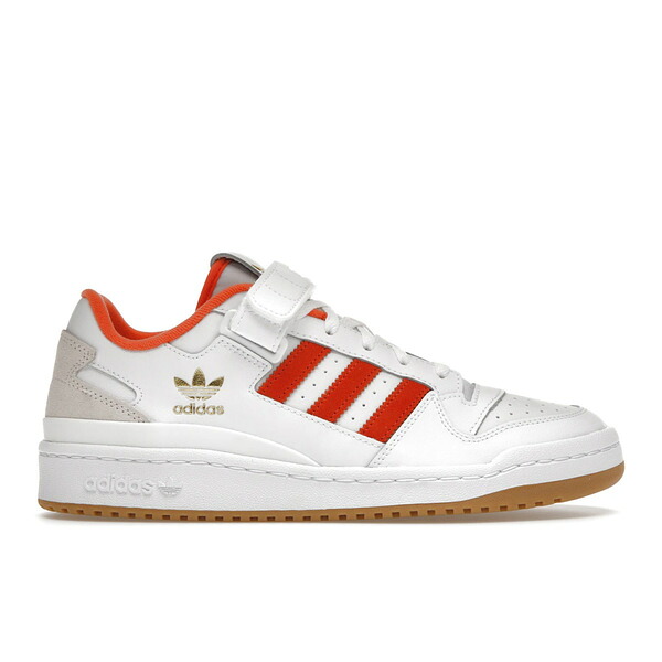 adidas アディダス メンズ スニーカー  【adidas Forum Low True Orange】  大きさ US_M_4 Cloud White/True Orange/Gum