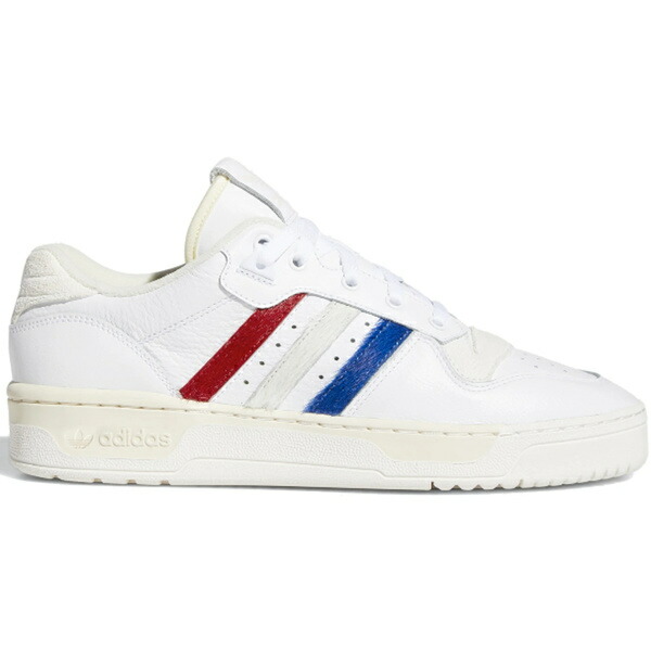 adidas アディダス メンズ スニーカー  【adidas Rivalry Low Pony Hair】  大きさ US_M_4 Footwear White/Cream White/Cloud White