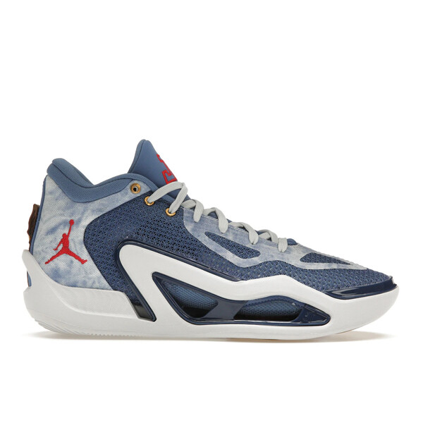 Jordan ジョーダン メンズ スニーカー  【Jordan Tatum 1 Denim】  大きさ US_7.5(25.5珊) Stone Blue/University Red-Mystic Navy