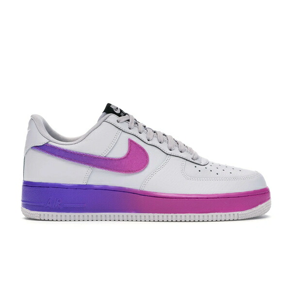 Nike ナイキ メンズ スニーカー  【Nike Air Force 1 Low Gradient Vast Grey Hyper Grape】  大きさ US_9(27.0珊) Vast Grey/Hyper Grape-Active Fuchsia-Black