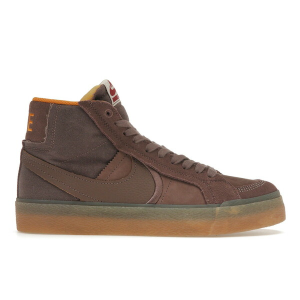 Nike ナイキ メンズ スニーカー  【Nike SB Zoom Blazer Mid PRM Plus Plum Eclipse Gum】  大いさ US_9(27.0糎) Plum Eclipse/Plum Eclipse-Kumquat-Gum Yellow