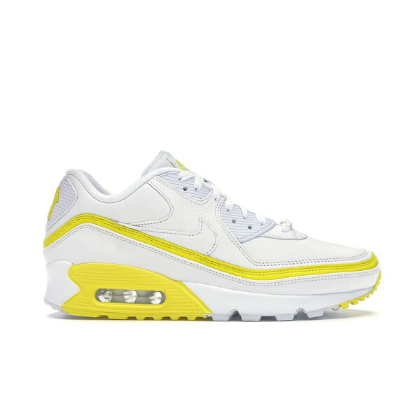 Nike ナイキ メンズ スニーカー  【Nike Air Max 90 Undefeated White Optic Yellow】  大いさ US_7.5(25.5糎) White/Opti Yellow