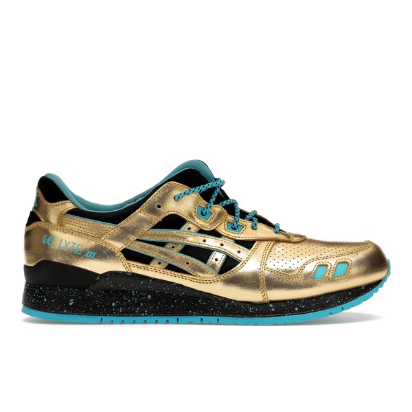 ASICS アシックス メンズ スニーカー  【ASICS Gel-Lyte III Villa x Wale Intercontinental Champion】  大きさ US_10.5(28.5珊) Gold/Black