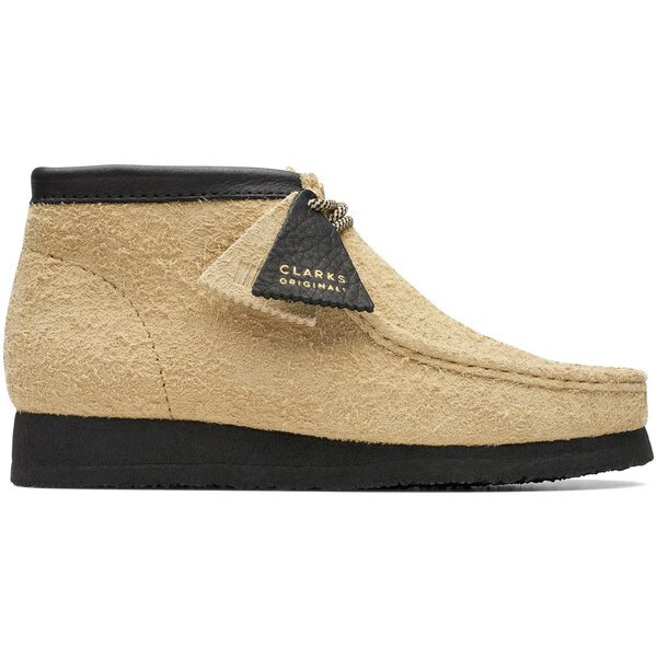 Clarks クラークス メンズ スニーカー  【Clarks Originals Wallabee Hairy Suede Maple Black】  大きさ US_12(30.0糎) Maple/Black