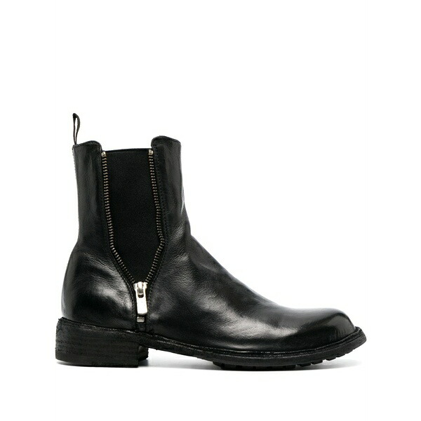 オフィチーネ 創作的 レディース ブーツ シューズ 40粍 legrand 227 chelsea boots Black