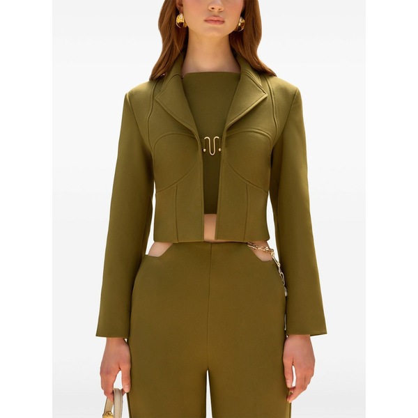 ブームガイア レディース ジレー アウター Reagan top Green