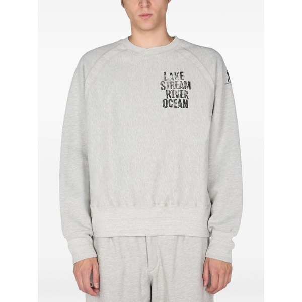 エンジニアガーメンツ メンズ パーカー・スウェットシャツ アウター Crew-neck sweatshirt Grey|asty