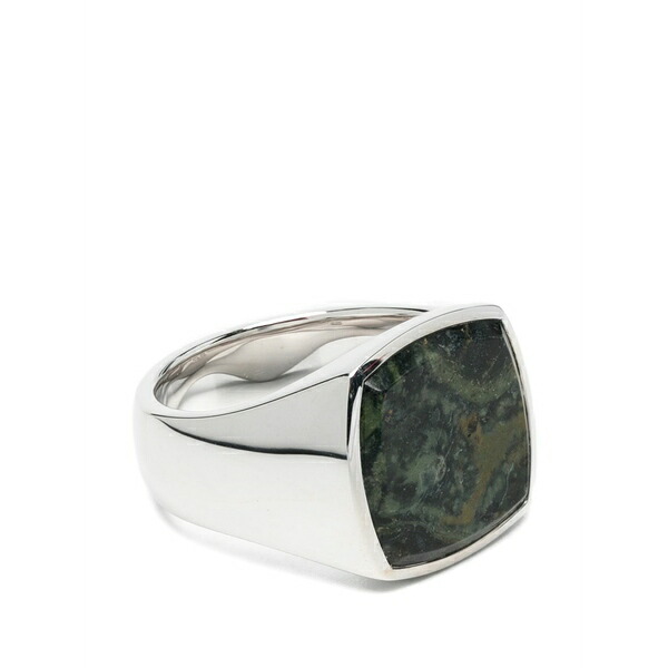 トム白木 メンズ 輪っか 付属物 Cushion kambaba ring Silver