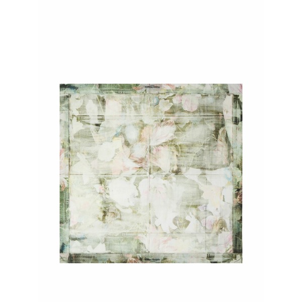 マルタンマルジェラ レディース えり巻き・袈裟・えり巻き 付属物 Floral-print scarf Neutrals