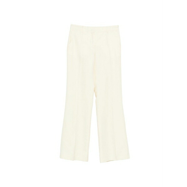 アルベルト ビアーニ レディース カジュアルパンツ ボトムス Wide-leg trousers Neutrals｜asty