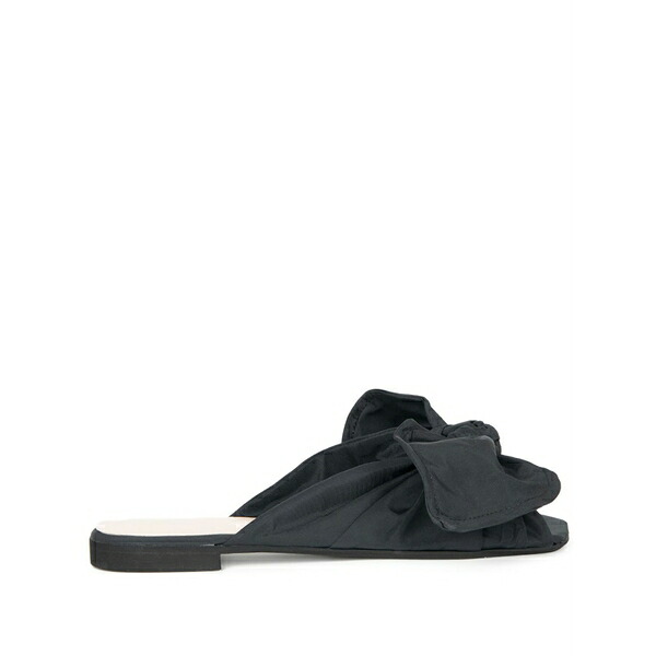 ヌメロ ヴェントゥーノ レディース サンダル シューズ Bow-detail sandals Black