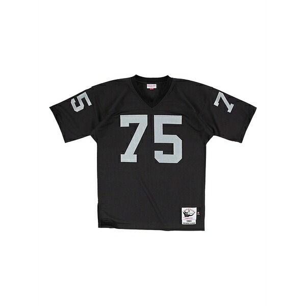 ミッチェル&ネス メンズ Tシャツ トップス Nfl raiders 1983 howie long t-shirt Black｜asty