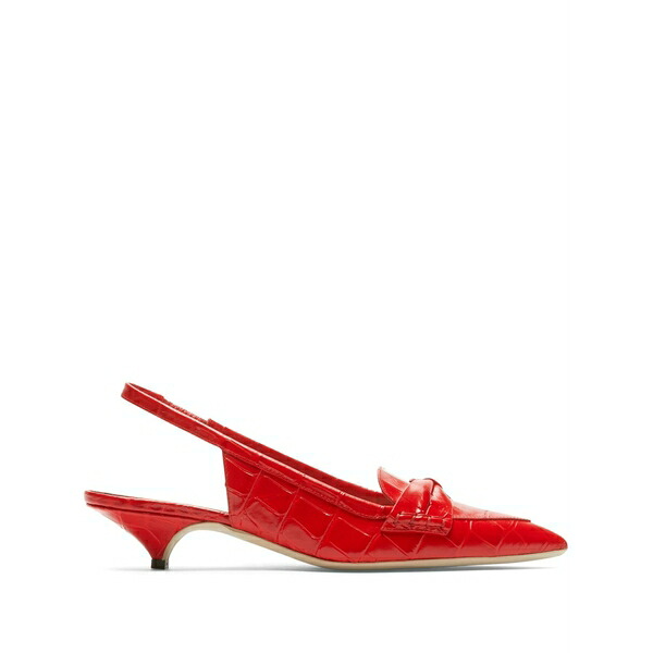 ヌメロ ヴェントゥーノ レディース パンプス シューズ 30粍 bow slingback pumps Red