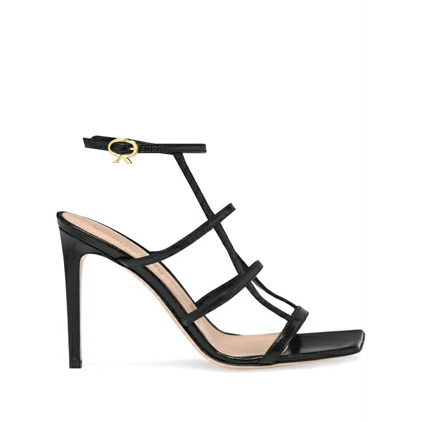 ジャンヴィト ロッシ レディース サンダル シューズ Mondry 95mm strappy sandals Black｜asty