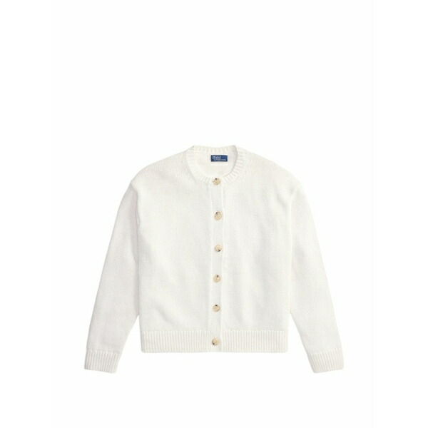 ラルフローレン レディース ジレー アウター Button-up cardigan White