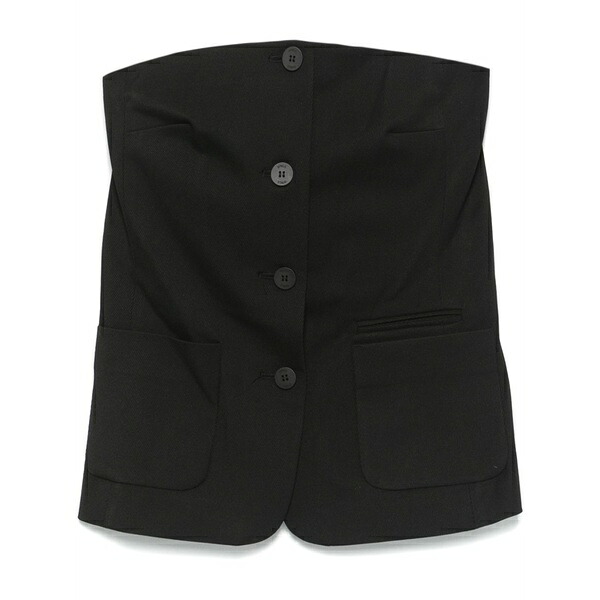 ステゥド レディース シャツ トップス Brigade top Black｜asty