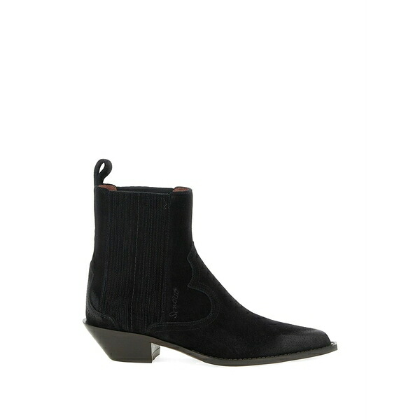 ソノラ レディース ブーツ シューズ 35粍 hernan pointed-toe chealsea boots Black