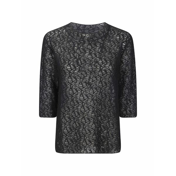 アルキヴィオ ビー レディース プルオーバー トップス Lace top Black