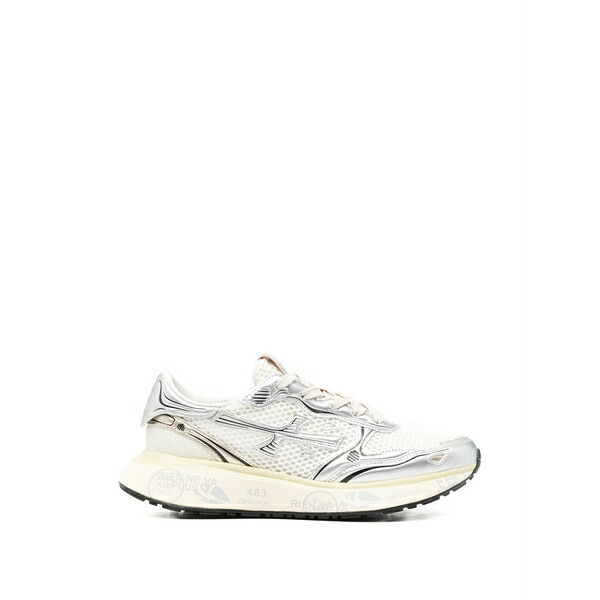 プレミアータ レディース スニーカー シューズ Laury appliqu?? sneakers Neutrals|asty