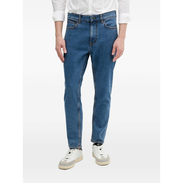 シスレー メンズ デニムパンツ ボトムス Belt-loop pocket jeans Blue｜asty