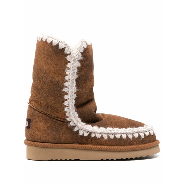 モウ レディース ブーツ シューズ Eskimo 24 boots Brown ブーツ-靴