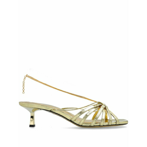 ゴールデングース レディース パンプス シューズ Metallic-effect pumps Gold