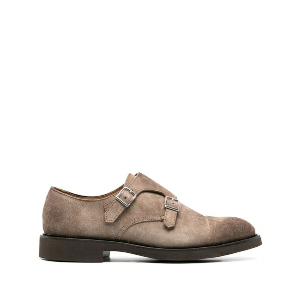 ドンカルズ メンズ お召しものシューズ シューズ Double monk strap shoes Neutrals