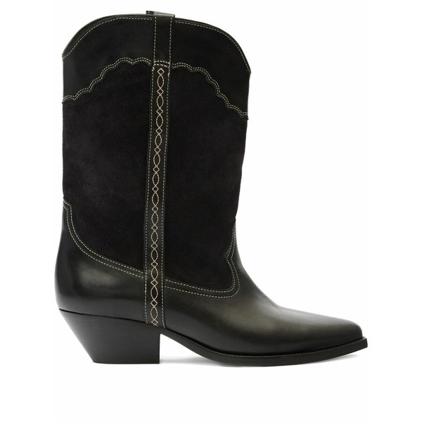 イザベル マラン レディース ブーツ シューズ Duerto suede panel stitching boots Black｜asty