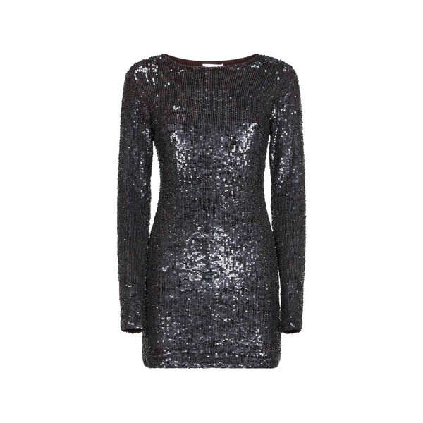 パロッシュ レディース ワンピース トップス Sequin-embellishment mini dress Black｜asty