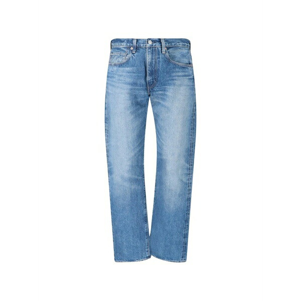 リーヴァイズジーンズ メンズ ジーンズズボン下 ボトムス Saddle rock mij logo-patch jeans Blue